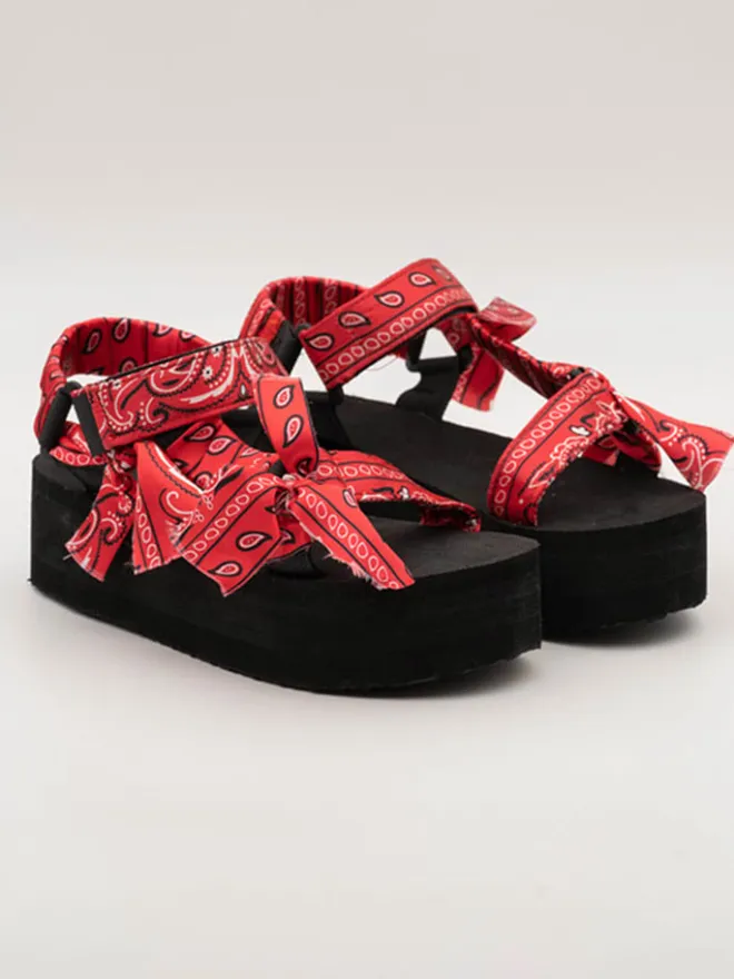 Bellucci Sandalen^Sandaletten in Rot