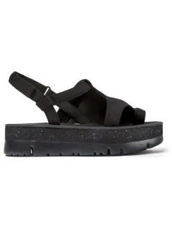 Camper Sandalen^Sandaletten in Schwarz