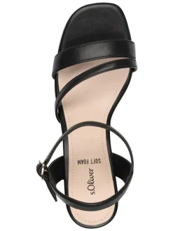 Sandaletten in Schwarz><noscript><img width=