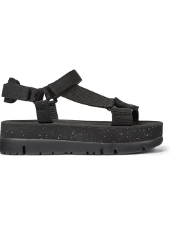 Camper Sandalen^Sandaletten in Schwarz