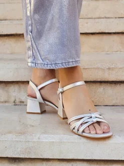 Bellucci Sandalen^Sandaletten in Silber