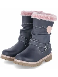 Schlupfstiefel in blau>Indigo