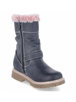 Schlupfstiefel in blau><noscript><img width=
