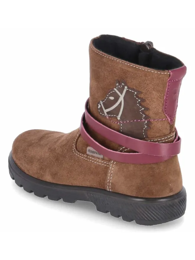 Ricosta Stiefeletten·Hohe Stiefeletten^Schlupfstiefel in braun