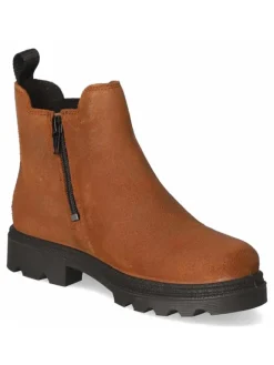 Schlupfstiefel in braun><noscript><img width=