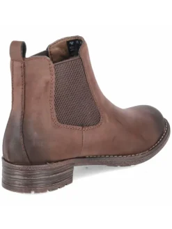 Schlupfstiefel in braun><noscript><img width=