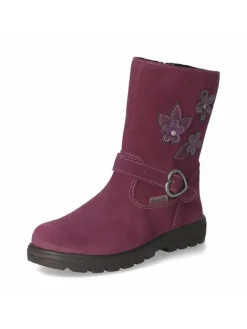 Ricosta Stiefeletten·Hohe Stiefeletten^Schlupfstiefel in rot
