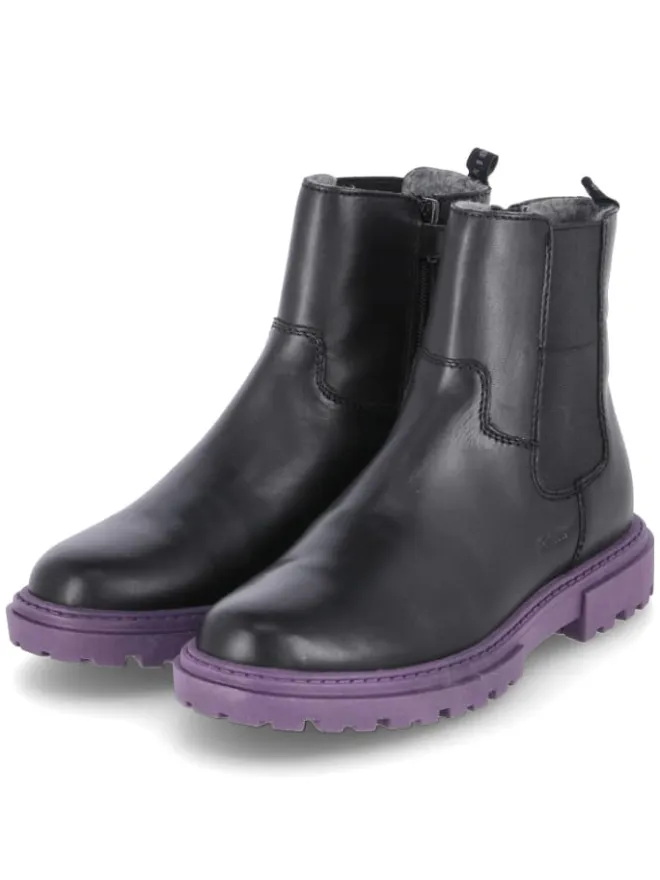 RICHTER Stiefeletten·Chelsea Boots^Schlupfstiefel in schwarz