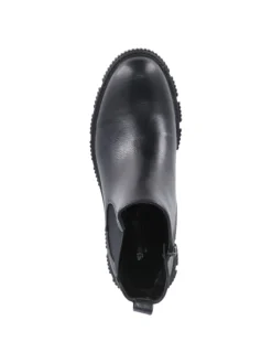 Schlupfstiefel in schwarz><noscript><img width=