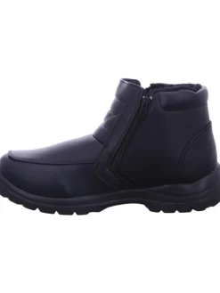 Schlupfstiefel in schwarz><noscript><img width=