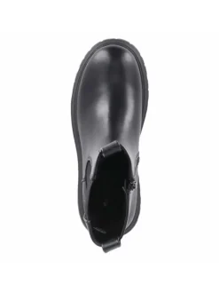 Schlupfstiefel in schwarz><noscript><img width=