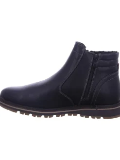 Schlupfstiefel in schwarz><noscript><img width=