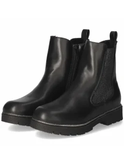 Schlupfstiefel in schwarz>Indigo Sale