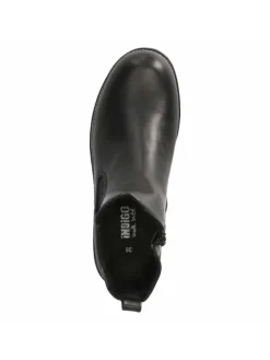 Schlupfstiefel in schwarz><noscript><img width=