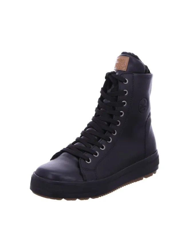 rieker Stiefel & Boots^Schnürboot Warmfutter in schwarz