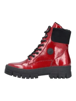 Schnürboots in Rot><noscript><img width=