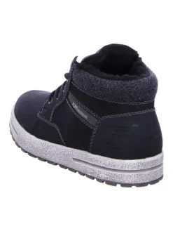 Schnürboots in Schwarz><noscript><img width=