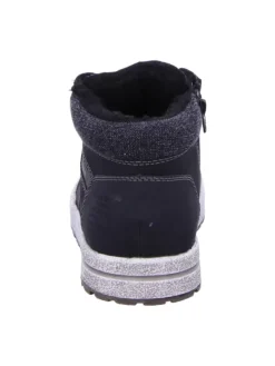 Schnürboots in Schwarz><noscript><img width=