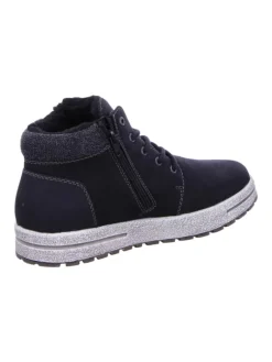 Schnürboots in Schwarz><noscript><img width=