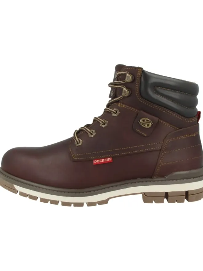 Dockers by Gerli Stiefel & Boots^Schnürboots 43LU010 in braun