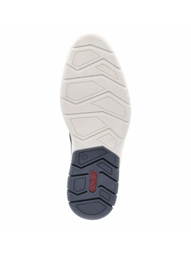 Schnürhalbschuh in blau>rieker Clearance