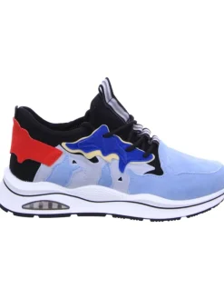 Scandi Schnürschuhe^Schnürhalbschuh in blau