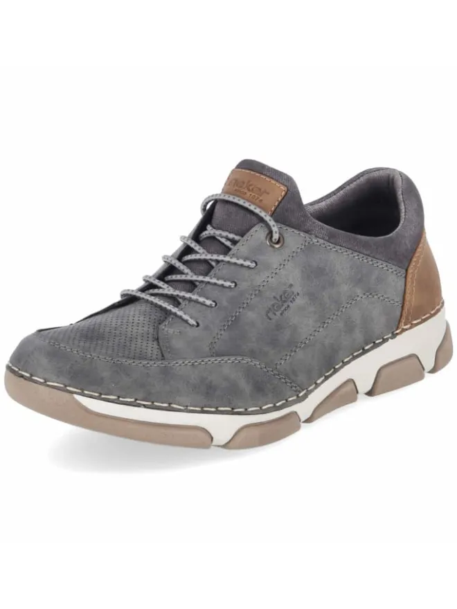 rieker Halbschuhe^Schnürhalbschuh in grau