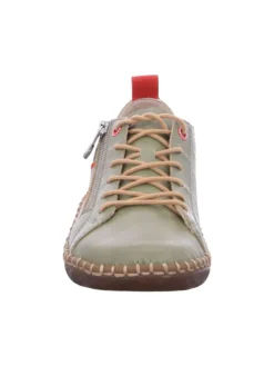 Schnürhalbschuh in grün><noscript><img width=
