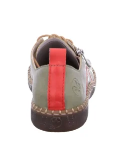 Schnürhalbschuh in grün><noscript><img width=