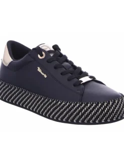 Schnürhalbschuh in schwarz><noscript><img width=