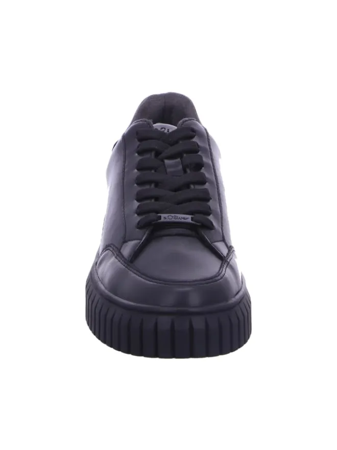 s.Oliver Schnürschuhe^Schnürhalbschuh in schwarz