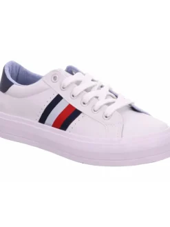 Schnürhalbschuh in weiß><noscript><img width=