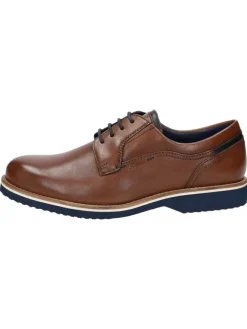 Sioux Schnürschuhe^Schnürschuh Dilip-716-H in cognac