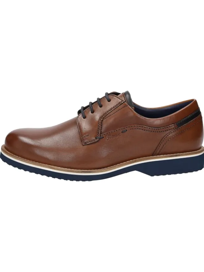 Sioux Schnürschuhe^Schnürschuh Dilip-716-H in cognac