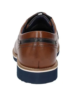 Sioux Schnürschuhe^Schnürschuh Dilip-716-H in cognac