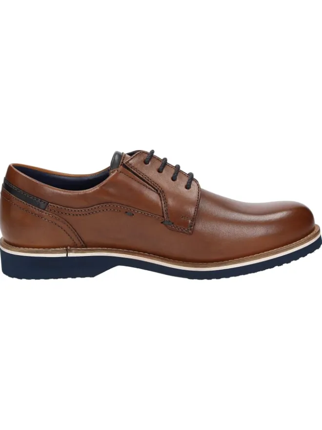 Sioux Schnürschuhe^Schnürschuh Dilip-716-H in cognac