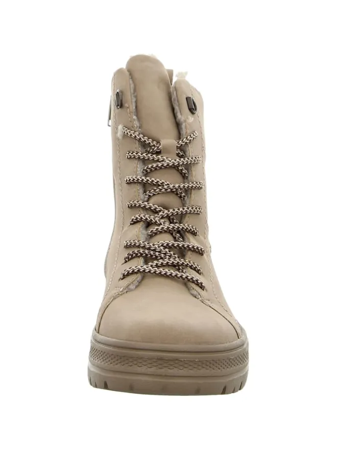 Schnürschuh in beige>rieker Discount