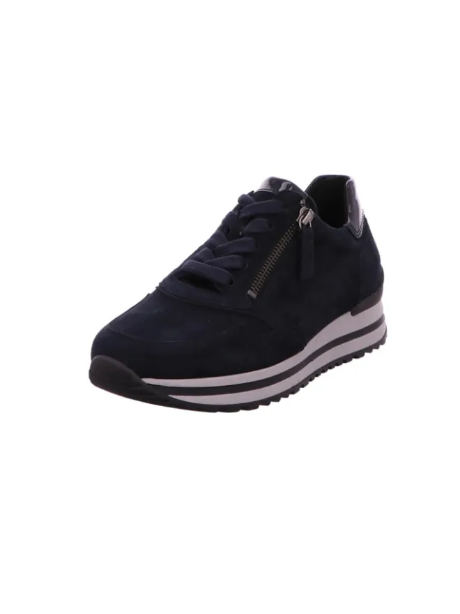 Gabor Schnürschuhe^Schnürschuh in blau