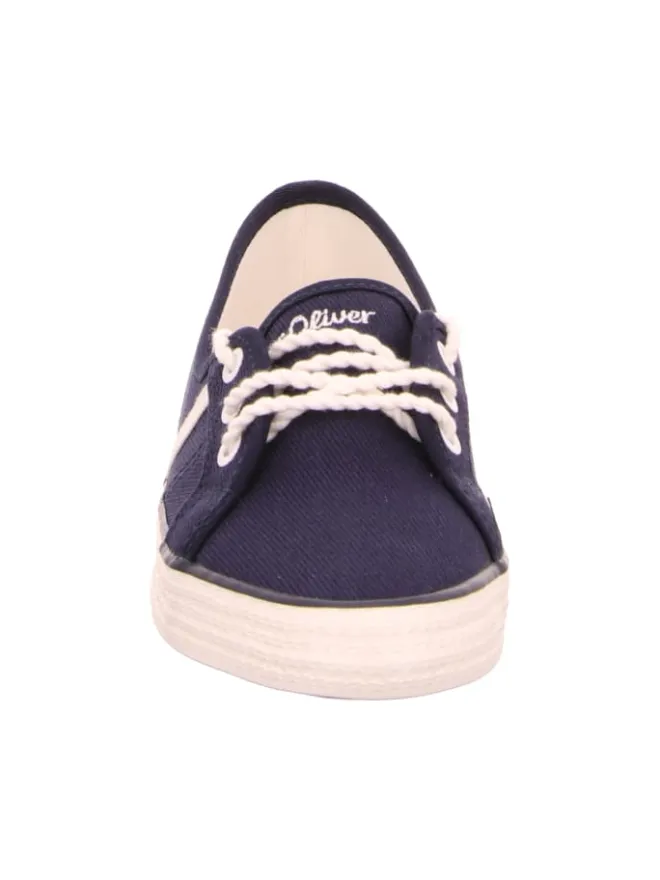 Schnürschuh in blau>s.Oliver Sale
