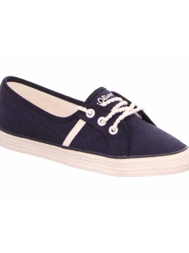 Schnürschuh in blau>s.Oliver Sale