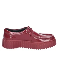 Schnürschuh in bordeaux><noscript><img width=