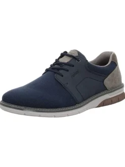 Schnürschuh in grau>rieker Discount