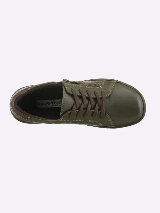 Loretta Schnürschuhe^Schnürschuh in oliv
