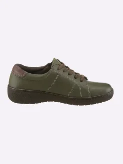 Loretta Schnürschuhe^Schnürschuh in oliv