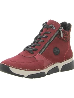 Schnürschuh in rot>rieker Best