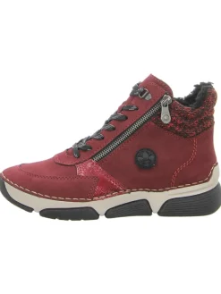 Schnürschuh in rot>rieker Best