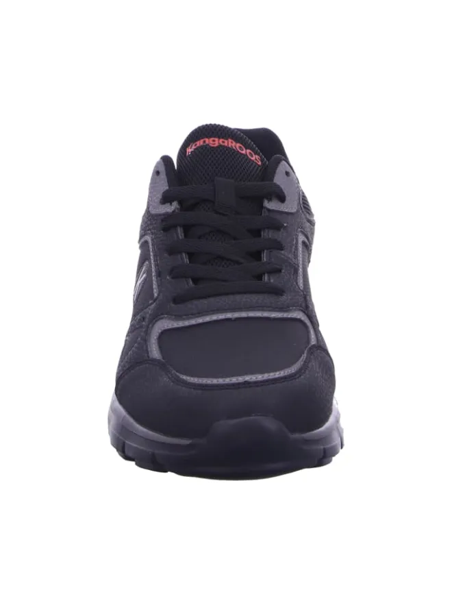 Kangaroos Schnürschuhe^Schnürschuh in schwarz