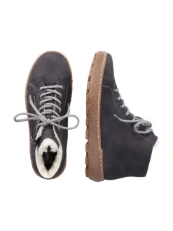 Schnürschuhe in anthrazit><noscript><img width=