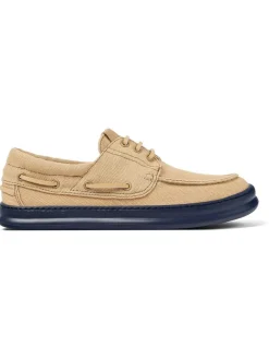 Schnürschuhe in Beige><noscript><img width=