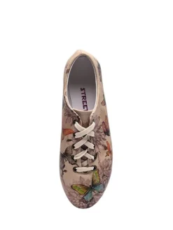 Streetfly Schnürschuhe^Schnürschuhe in Beige/ Braun/ Bunt